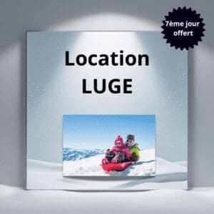 Location luge Super Bob pour enfants et adultes à Guillestre – robuste, confortable et maniable.
